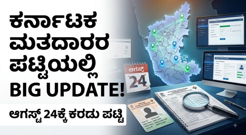 ಕರ್ನಾಟಕ SIR ಮತದಾರರ ಪಟ್ಟಿ