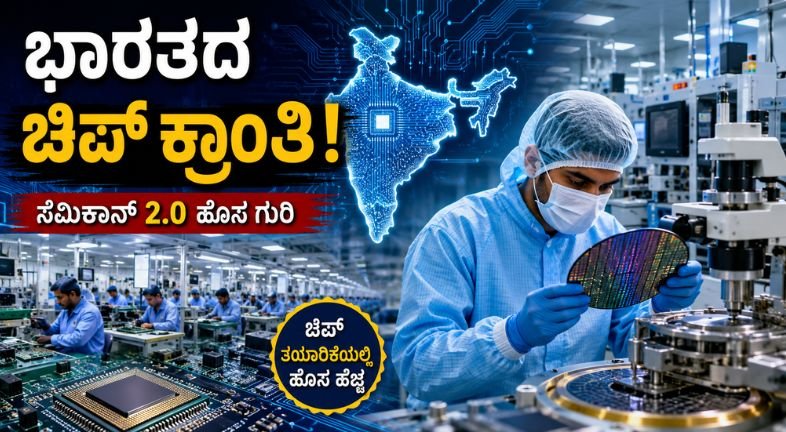 ಭಾರತದ ಸೆಮಿಕಂಡಕ್ಟರ್ ಪರಿಸರ ವ್ಯವಸ್ಥೆ