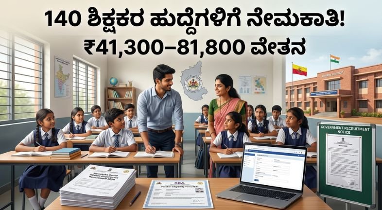 Karnataka SWRT Teacher Recruitment 2026