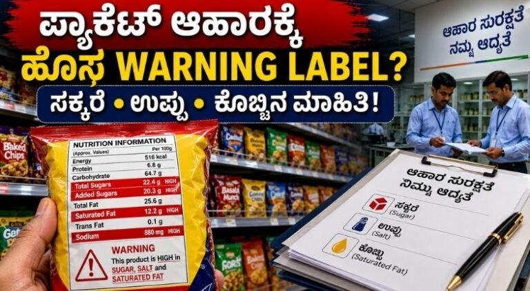FSSAI Warning Labels