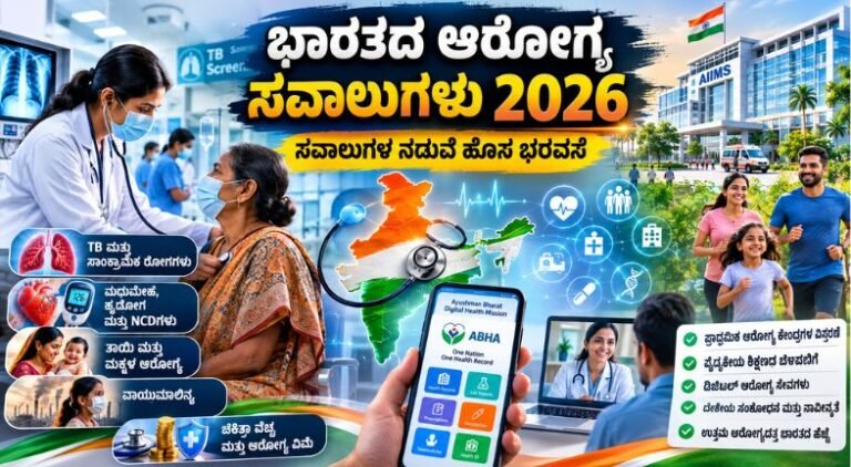 ಭಾರತದ ಆರೋಗ್ಯ ಸವಾಲುಗಳು 2026