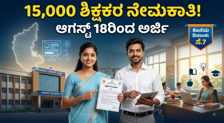 Karnataka Teacher Recruitment 2026