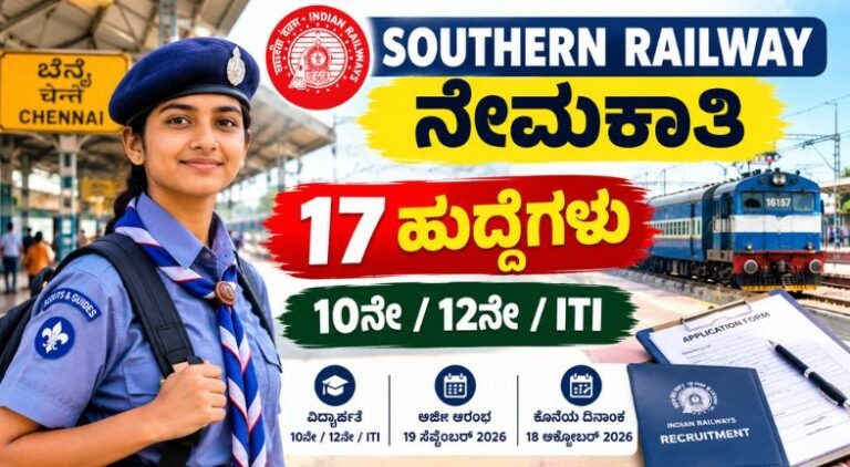 Southern Railway Recruitment 2026