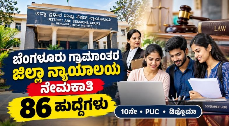 Bengaluru Rural District Court Recruitment 2026